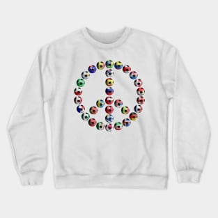 World Game 2018 Peace Symbol Crewneck Sweatshirt